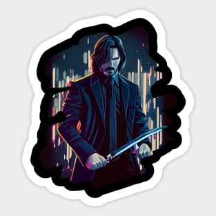 John Wick Sticker